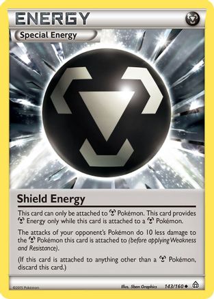 Shield Energy 143/160 - Primal Clash Reverse Holofoil