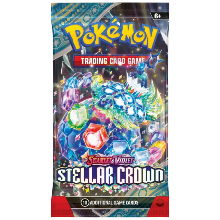 SINGLE PACK - Booster Pack- Scarlet and Violet Stellar Crown