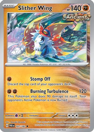 Slither Wing 107 - SV04 Paradox Rift Reverse Holofoil