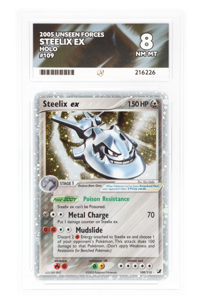 Steelix ex 109/115 - ACE 8 - Unseen Forces - 2005 - Holo