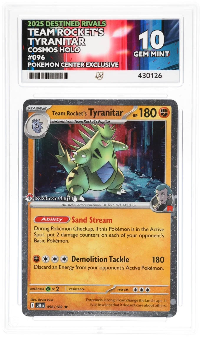 Team Rocket's Tyranitar Pokemon Center Exclusives - Ace 10 - Destined Rivals