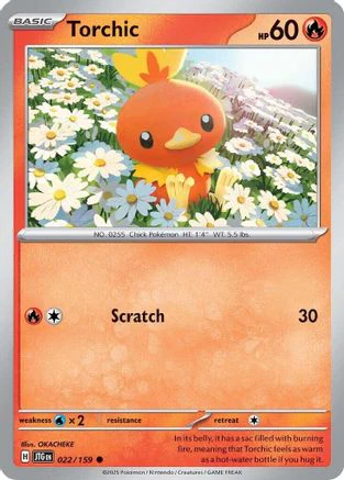Torchic 22 - SV09 Journey Together