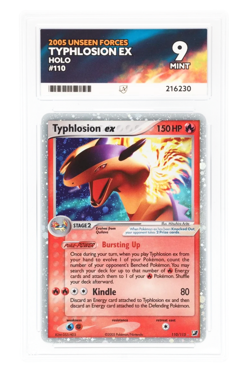 Typhlosion ex 110/115 - ACE 9 - Unseen Forces - 2005 - Holo