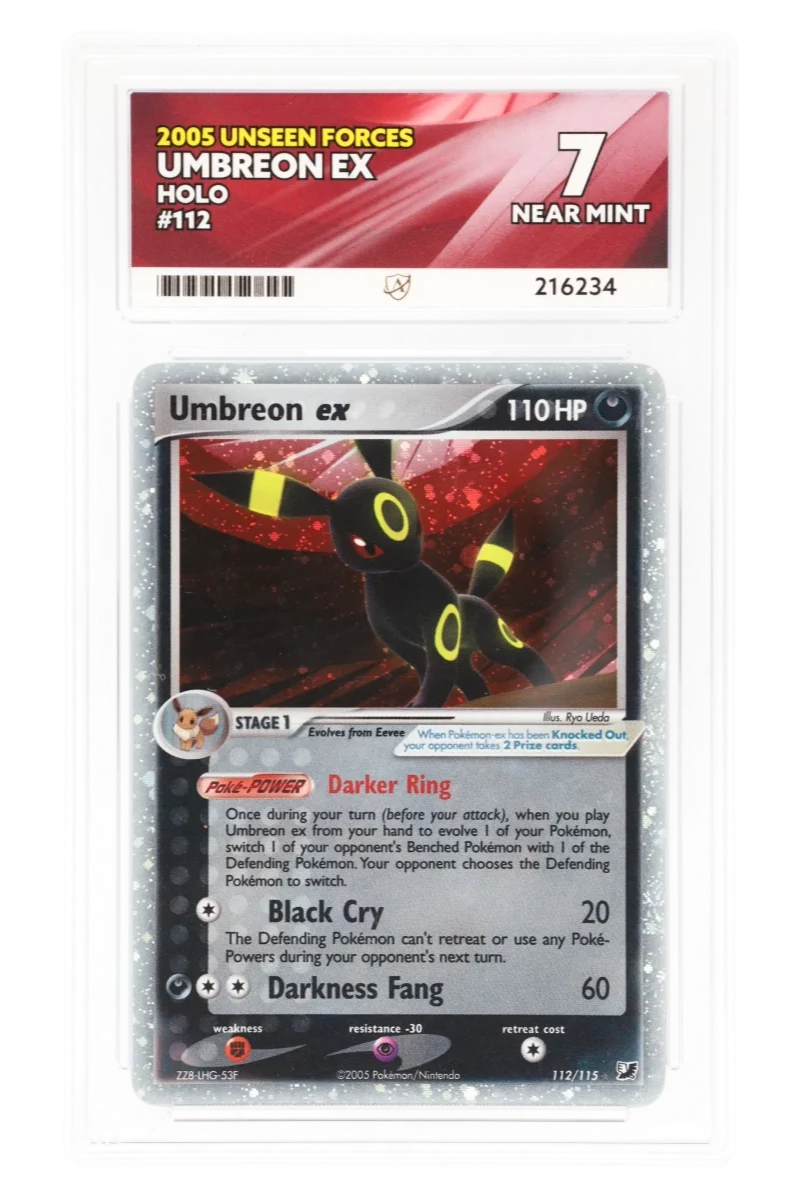 Umbreon ex 112/115 - ACE 7 - Unseen Forces - 2005 - Holo