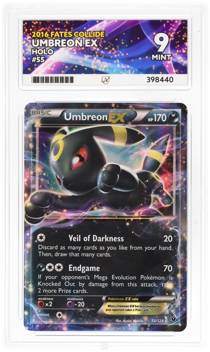 Umbreon EX Holo 55/124 - Ace 9 - 2016 Fates Collide