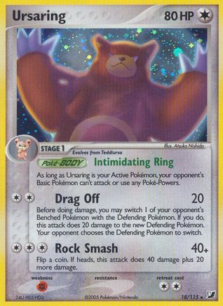 Ursaring 18/115 - Unseen Forces Holofoil - Image 3