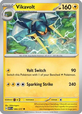 Vikavolt - 066/217 66 - ME Ascended Heroes Reverse Holofoil