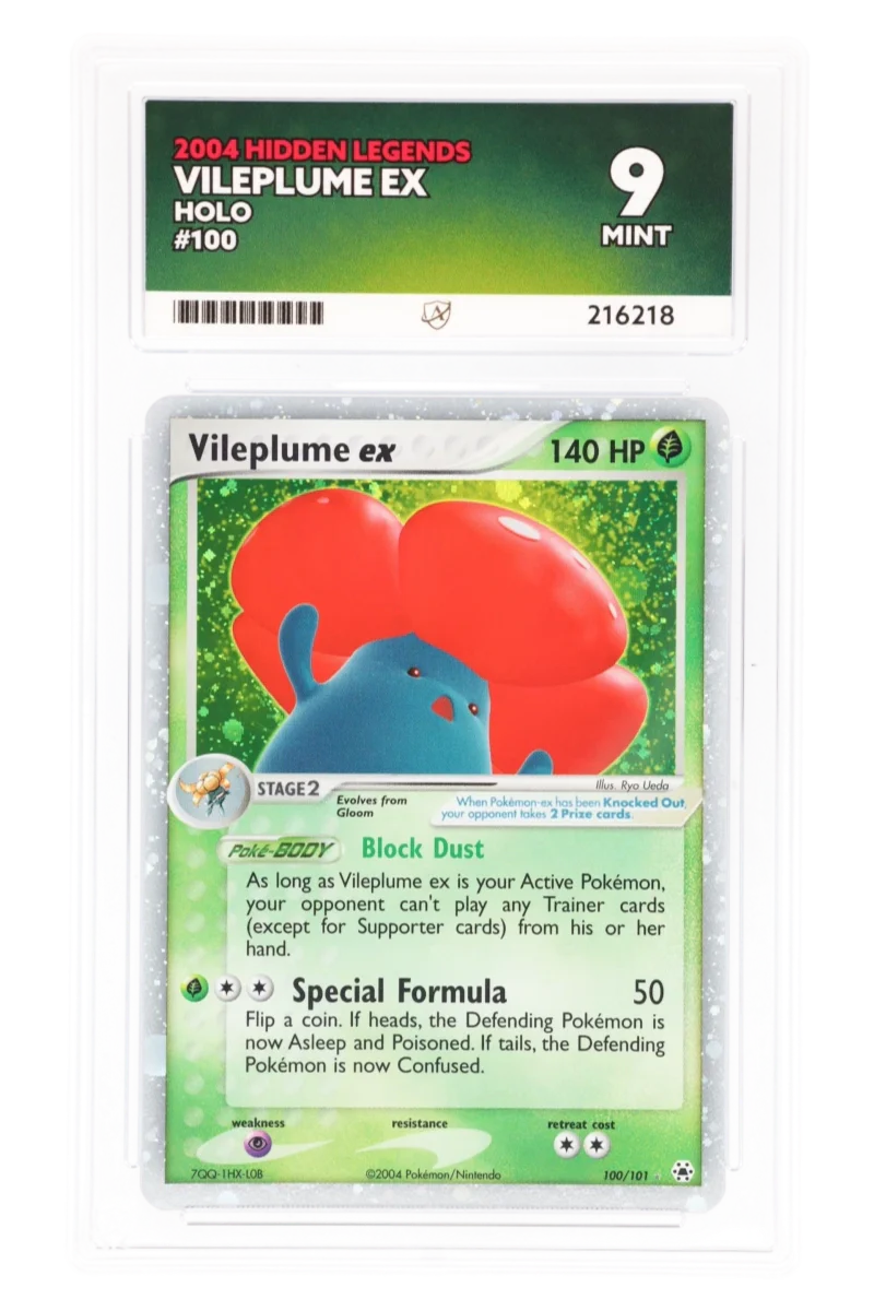 Vileplume ex 100/101 - ACE 9 - Hidden Legends - 2004 - Holo